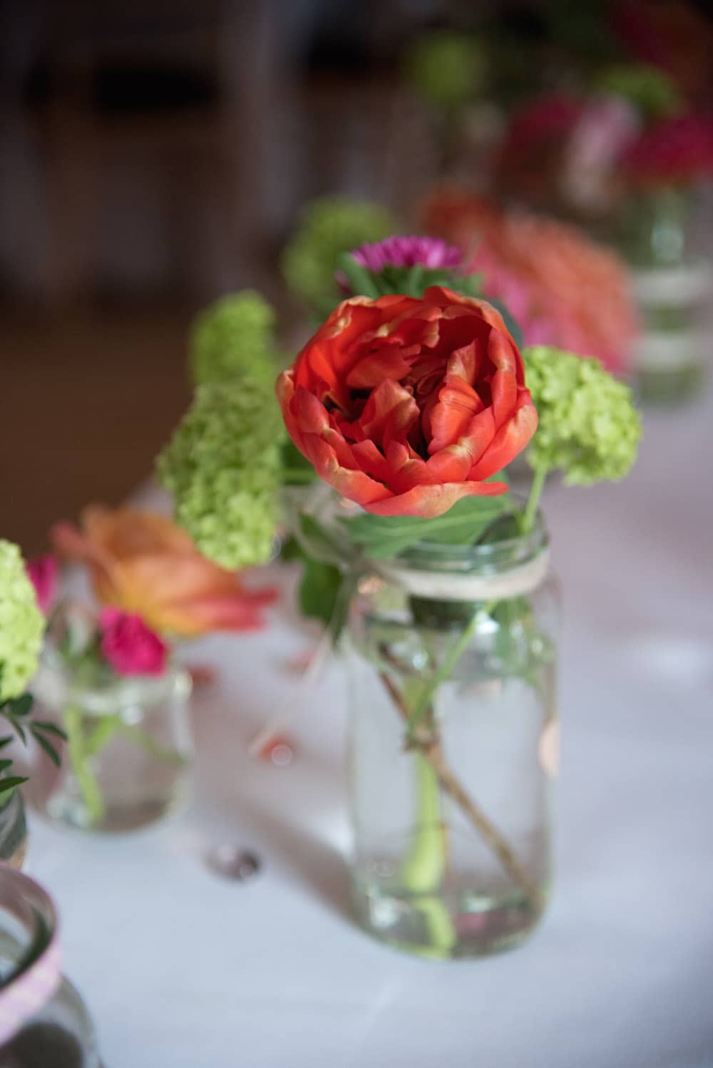 top table flowers, nonsuch mansion