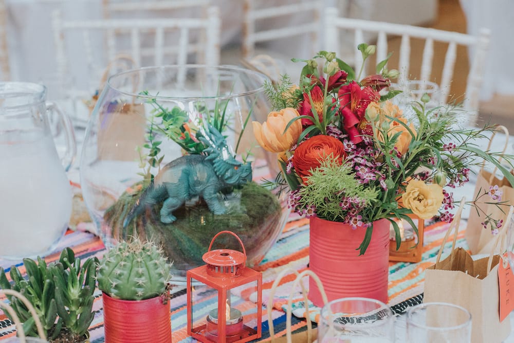 funky colourful wedding in Brighton, flowers by Bettie Rose