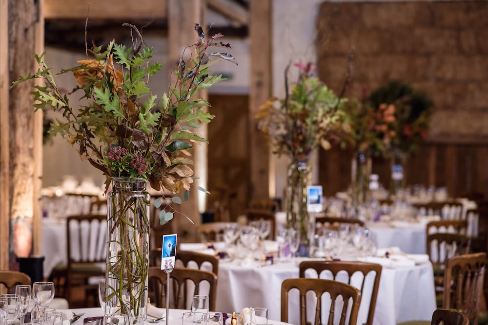 tall wedding table arrangements