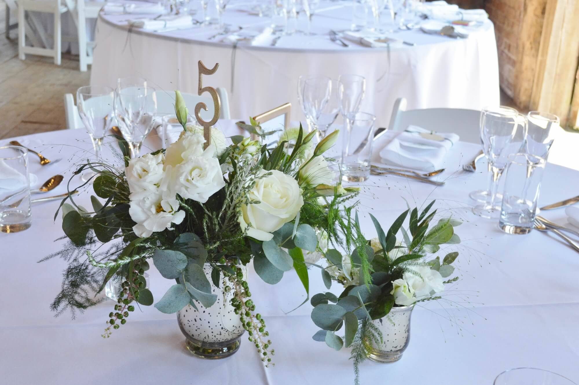 gold and white wedding flowers, sussex wedding florist