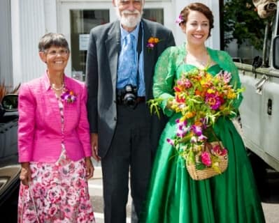 Tropical wedding bouquet - Surrey