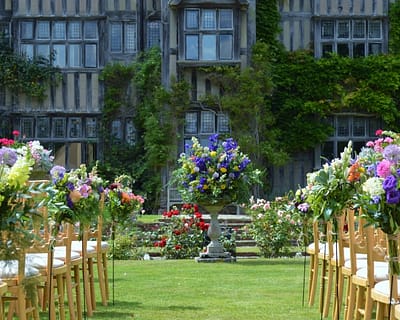 Summer flowers for the aisle - East Sussex