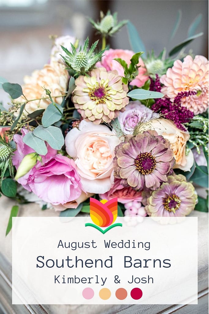 August wedding at Southend Barns