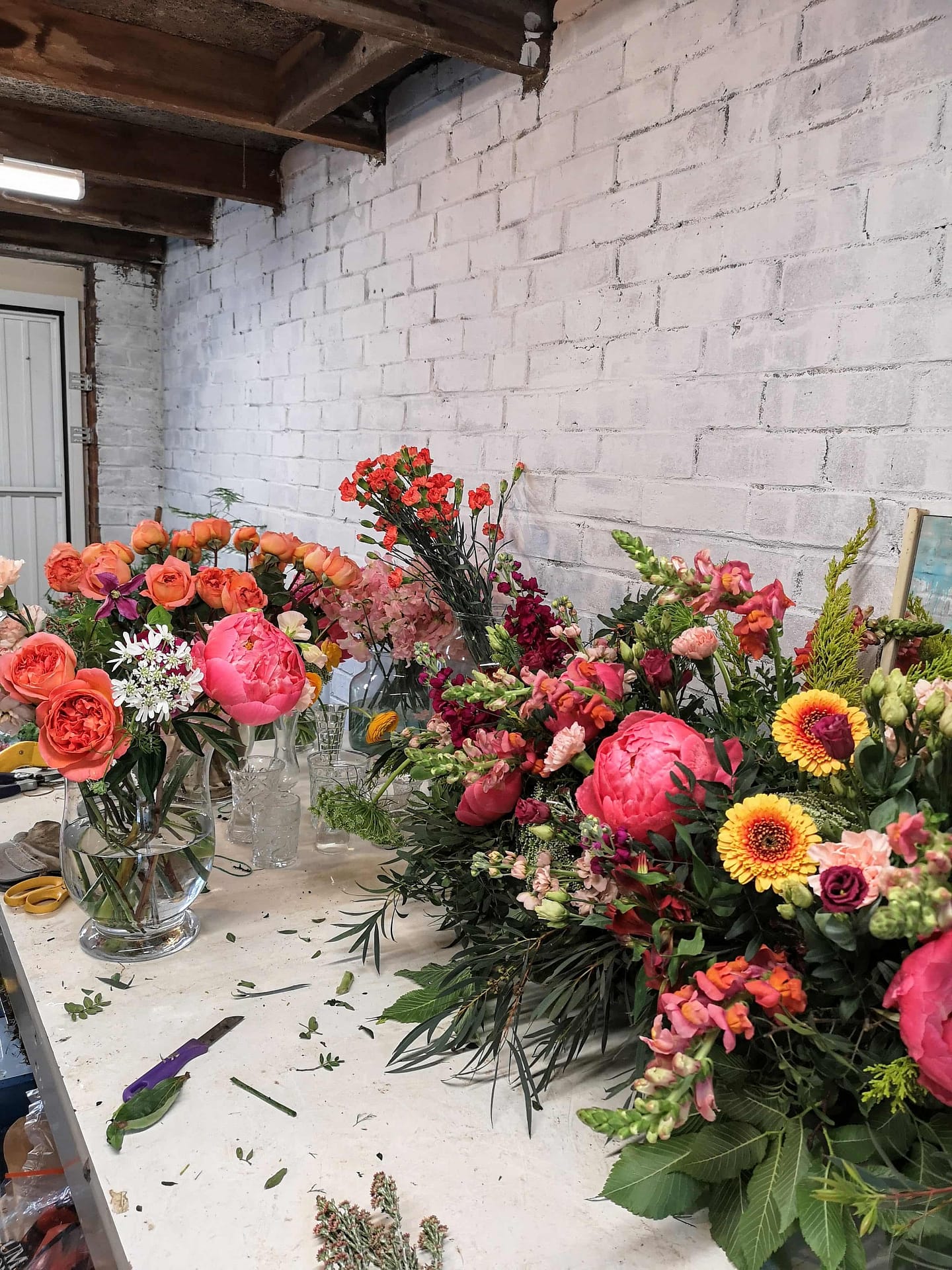 florist workshop mess